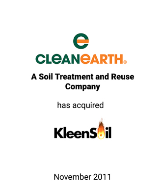 Griffin Advises Clean Earth in its Acquisition of Kleen Soil