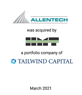 Griffin Financial Group Serves as Exclusive Investment Banker to Allentech, Inc.