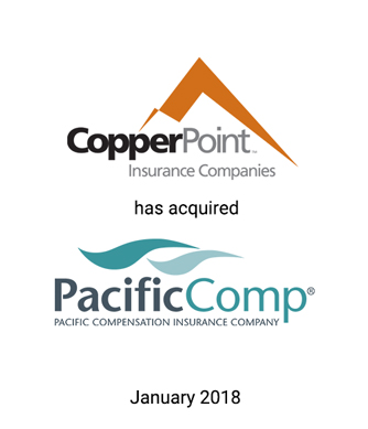 Griffin Advises CopperPoint Mutual Insurance Company in its Acquisition of Pacific Compensation Insurance