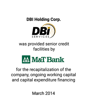 Griffin Represents Leading Infrastructure Services Company DBI in $100 Million Recapitalization