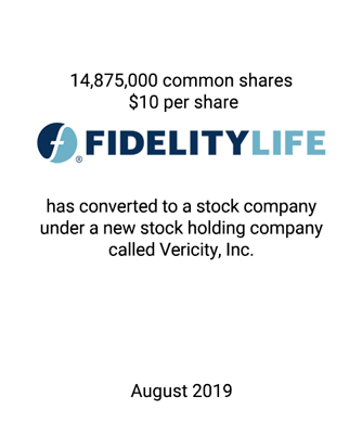 Griffin Serves as Co-financial Advisor to Fidelity Life Insurance Company