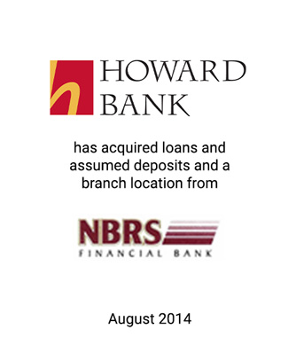 Griffin Serves as Exclusive Financial Advisor to Howard Bancorp, Inc.