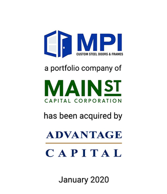 Griffin Serves as Investment Banker to The MPI Group, LLC in its Sale to Advantage Capital