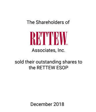 Griffin Assists RETTEW in Becoming a 100 Percent ESOP-Owned Firm