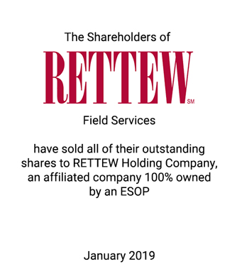 Griffin Assists RETTEW in Becoming a 100 Percent ESOP-Owned Firm