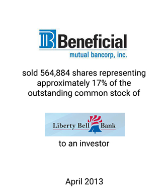 Griffin Financial Group Serves as Investment Banker to Beneficial Mutual Bancorp, Inc.