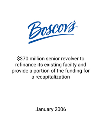 Griffin Serves as Exclusive Advisor to Boscov’s, One of Nation’s Largest Family Owned and Operated Businesses