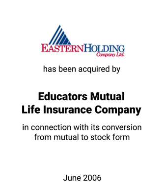 Griffin Initiates Transaction and Serves as Exclusive Financial Advisor to Eastern Holding Company, Ltd.