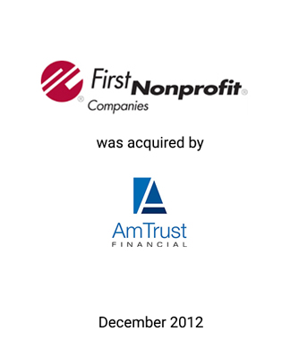 Griffin Serves as Exclusive Financial Advisor to First Nonprofit Companies, Inc. and its Shareholders