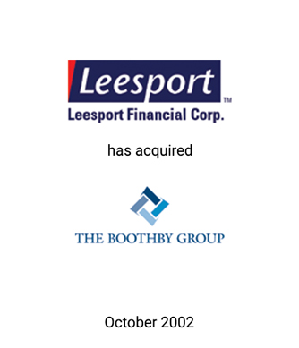 Griffin Serves as Financial Advisor to Leesport Financial Corp.