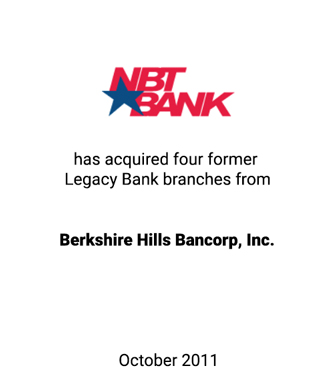 Griffin Serves as Financial Advisor to NBT Bancorp Inc.