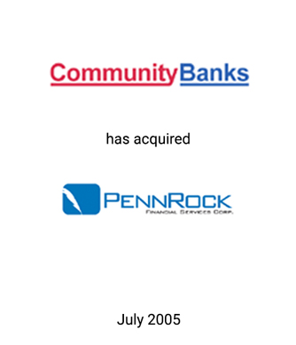 Griffin Serves as Financial Advisor to PennRock Financial Services Corp.