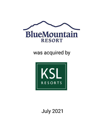 Griffin Financial Group Served as Exclusive Investment Banker to Blue Mountain Resort