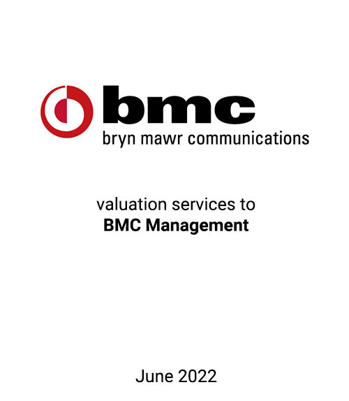 Griffin Provides Valuation Services to BMC Management