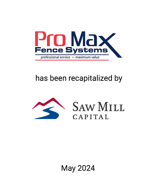 Griffin Serves as Exclusive Investment Banker to Pro Max Fence Systems